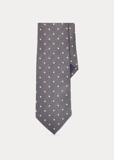 Men's Ralph Lauren Polka-Dot Silk Satin Ties | 471562DVH